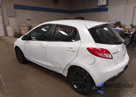 2013 Mazda Mazda2 Touring из США, поврежденный, VIN JM1DE1LZ2D0157831